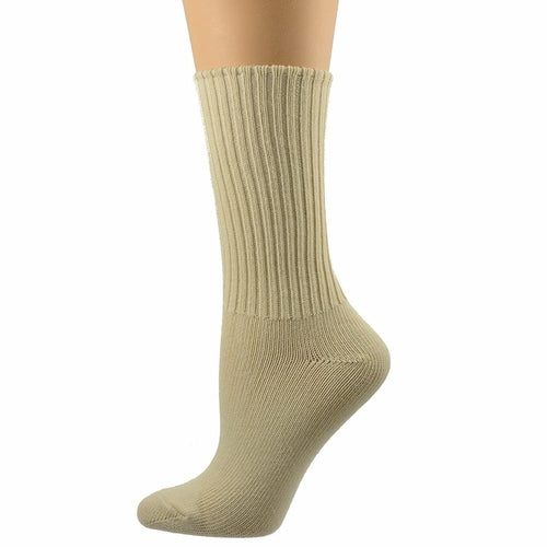 Organic Cotton Crew Socks 3 Pair